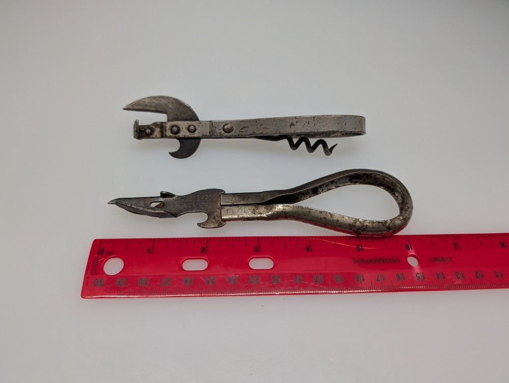 Vintage Can Bottle Openers Reliable & Yankee Folding Corkscrew