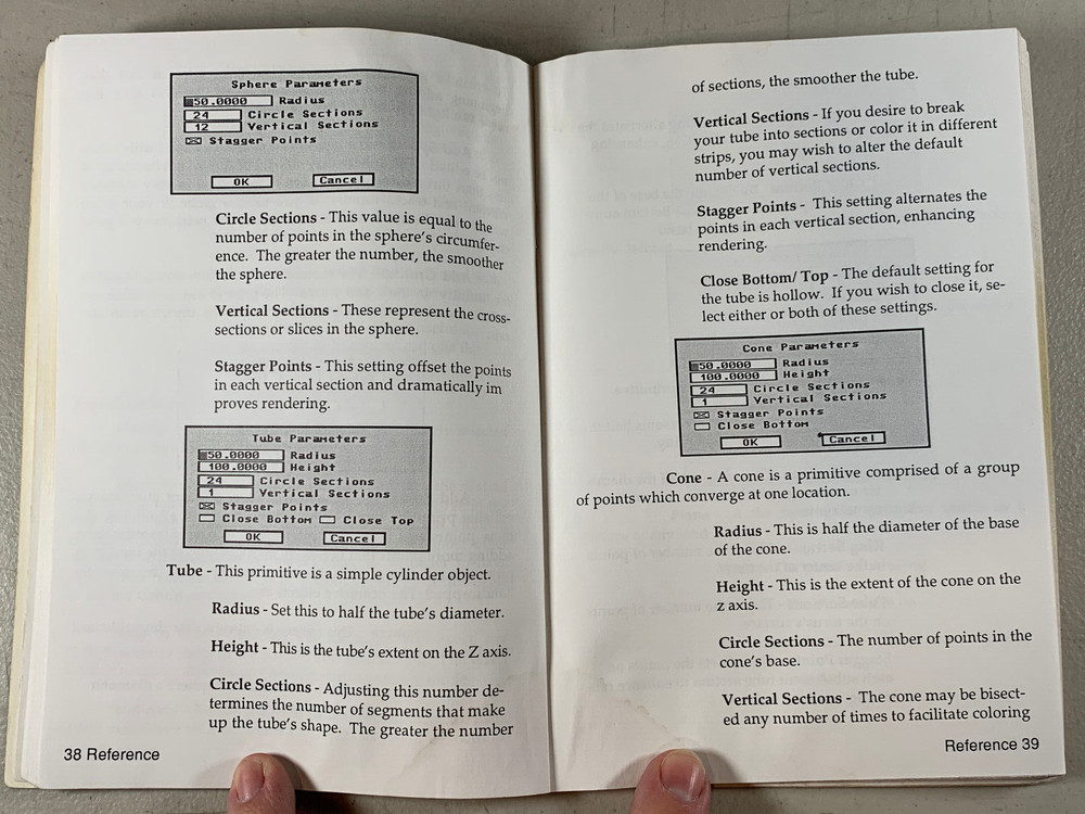 Vintage 1990 Imagine Reference Manual Only 3D Animation Rendering System Amiga