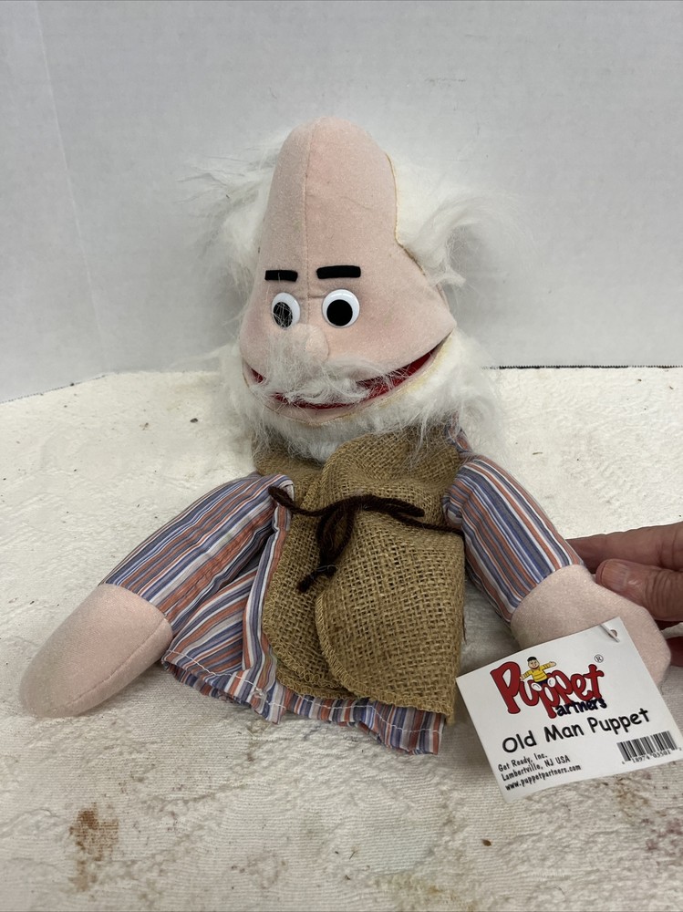 Puppet Partner Ole Man Puppet Get Ready Inc