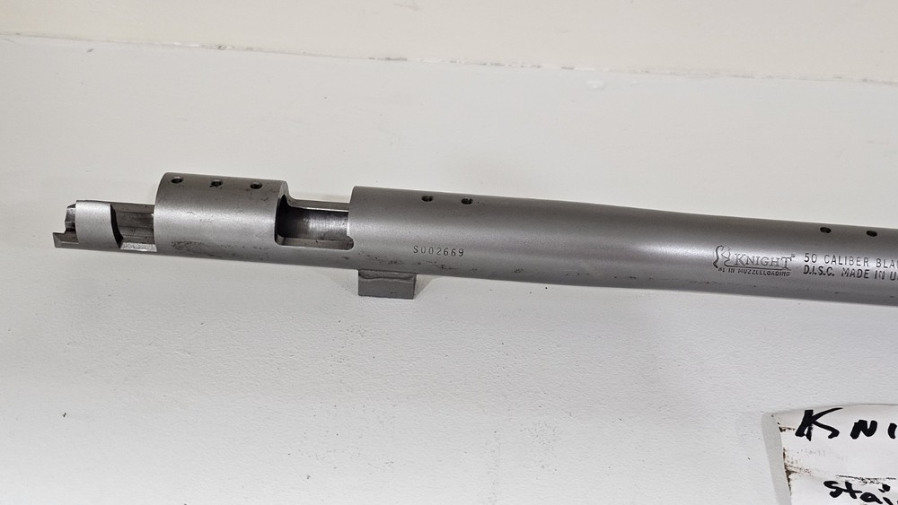 Knight Disc Inline Muzzleloader 22" Stainless Barrel - No Breech (O)