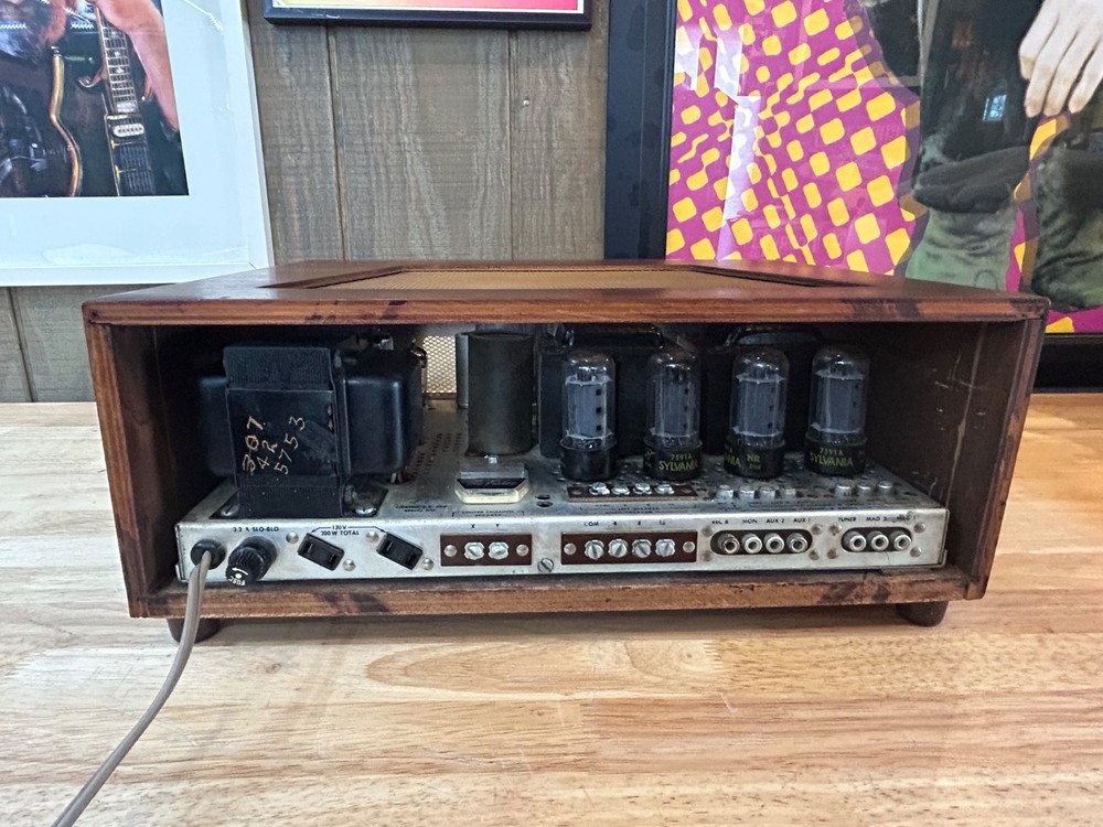 Fisher Model KX200 Integrated Stereo Master Control Amplifier Sericed Excellent