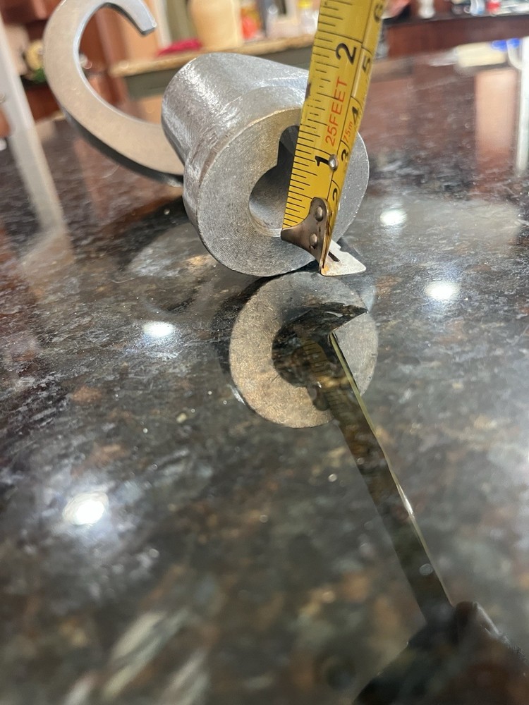 Dough Hook w/ Locking Pin 12 Qt Unmarked