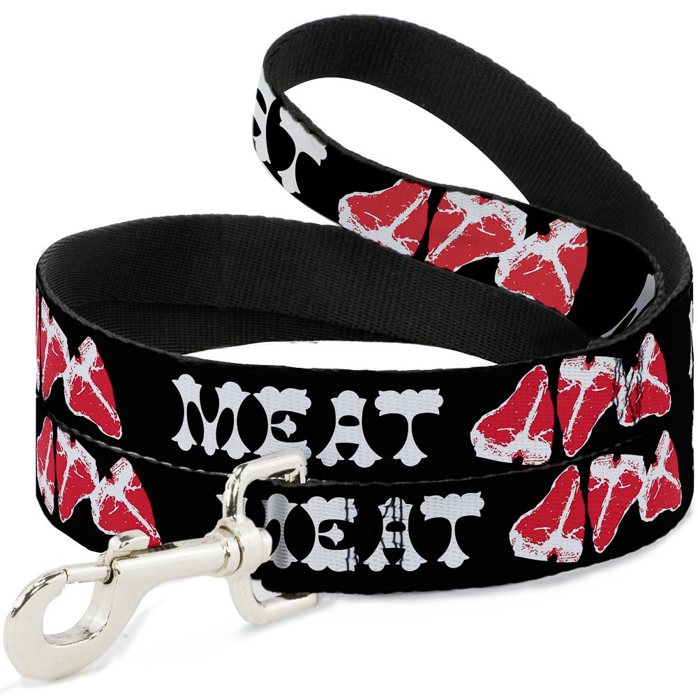Dog Leash Steaks w/MEAT Text