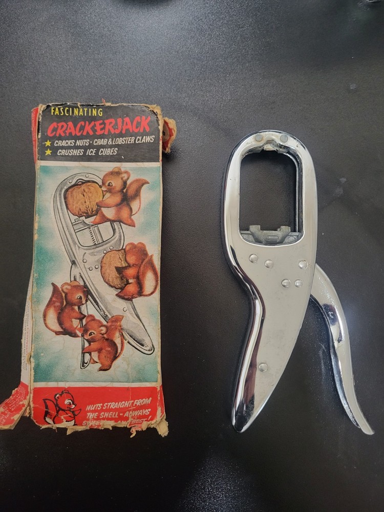 Vintage  Fascinating Crackerjack nut cracker