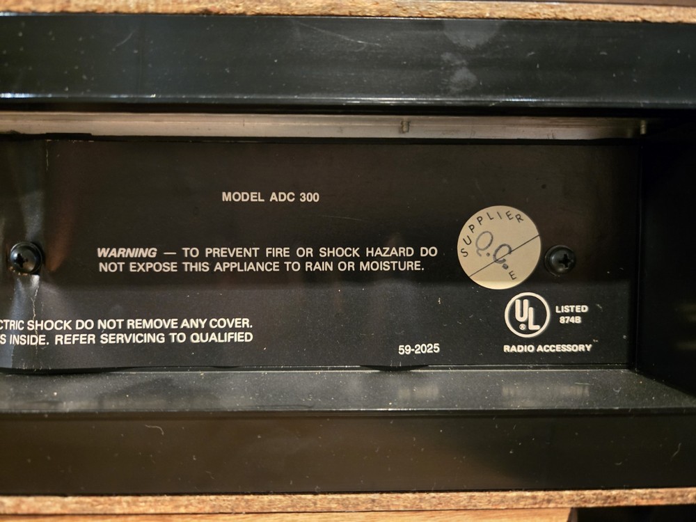 ADC Model 300 Equalizer
