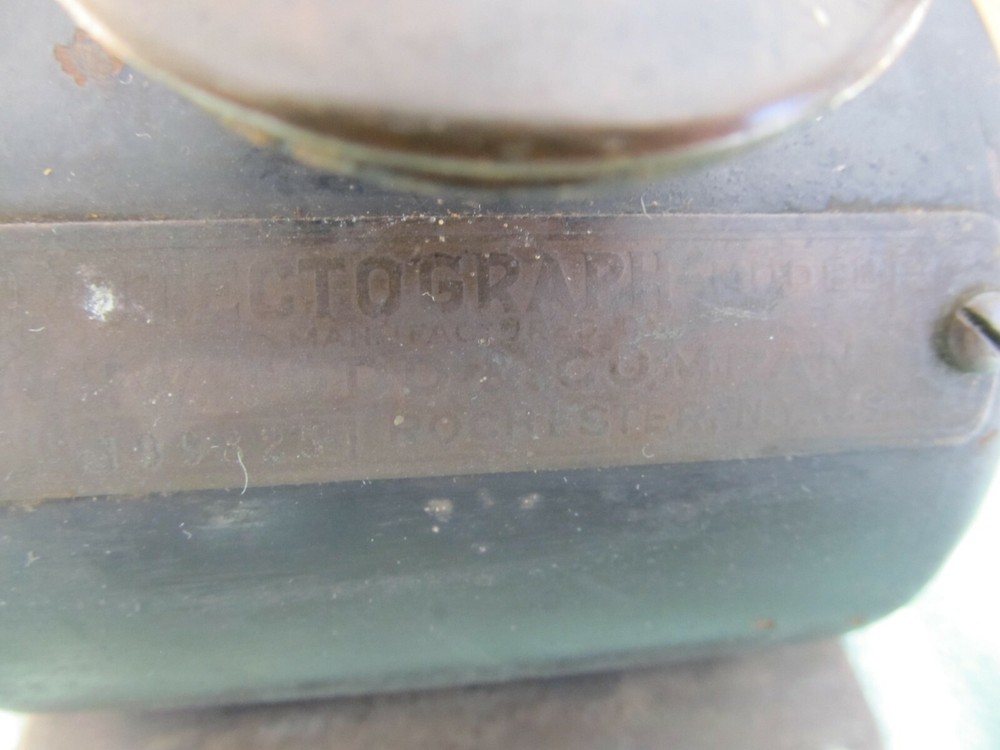Antique G W Todd & Company The Projectograph Check Protector Model H