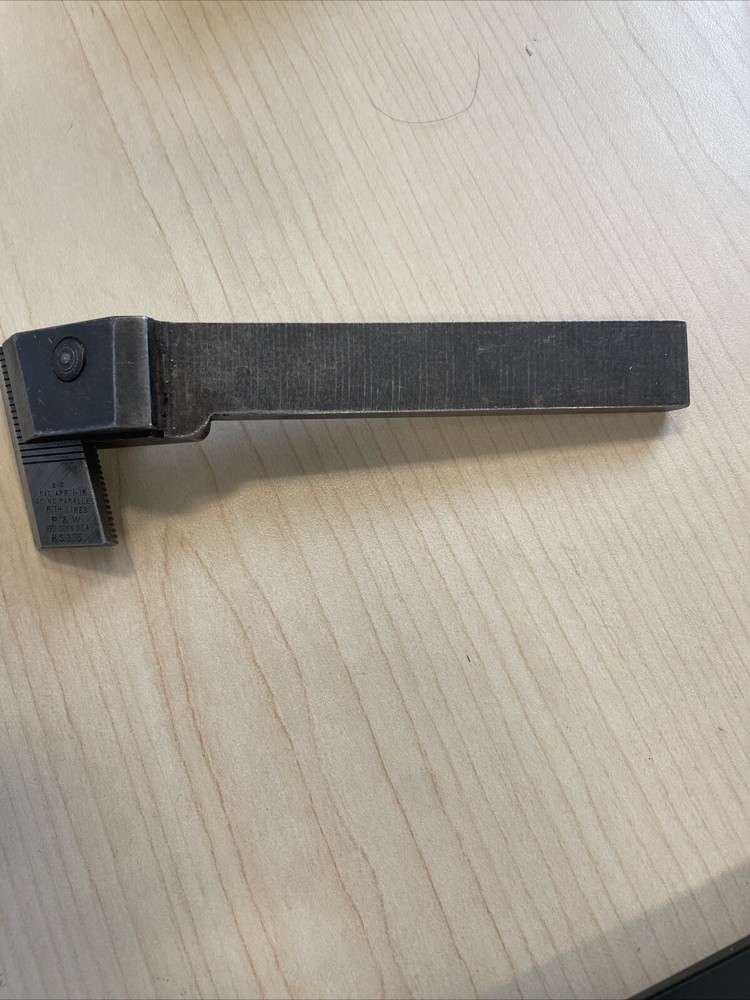 Pratt & Whitney Tool Holder No.2 E-3 Grind Parallel With Lines HS-335