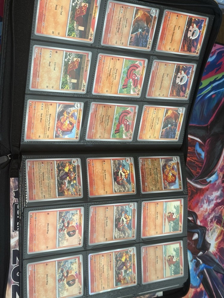 Surging Sparks Master Base Set w/ Reverse Holo 348 Cards W/ Binder!!