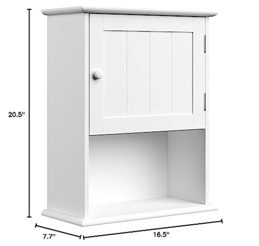 Wall-Mounted Storage Cabinet – Kitchen, Pantry, Laundry Room or Bathroom