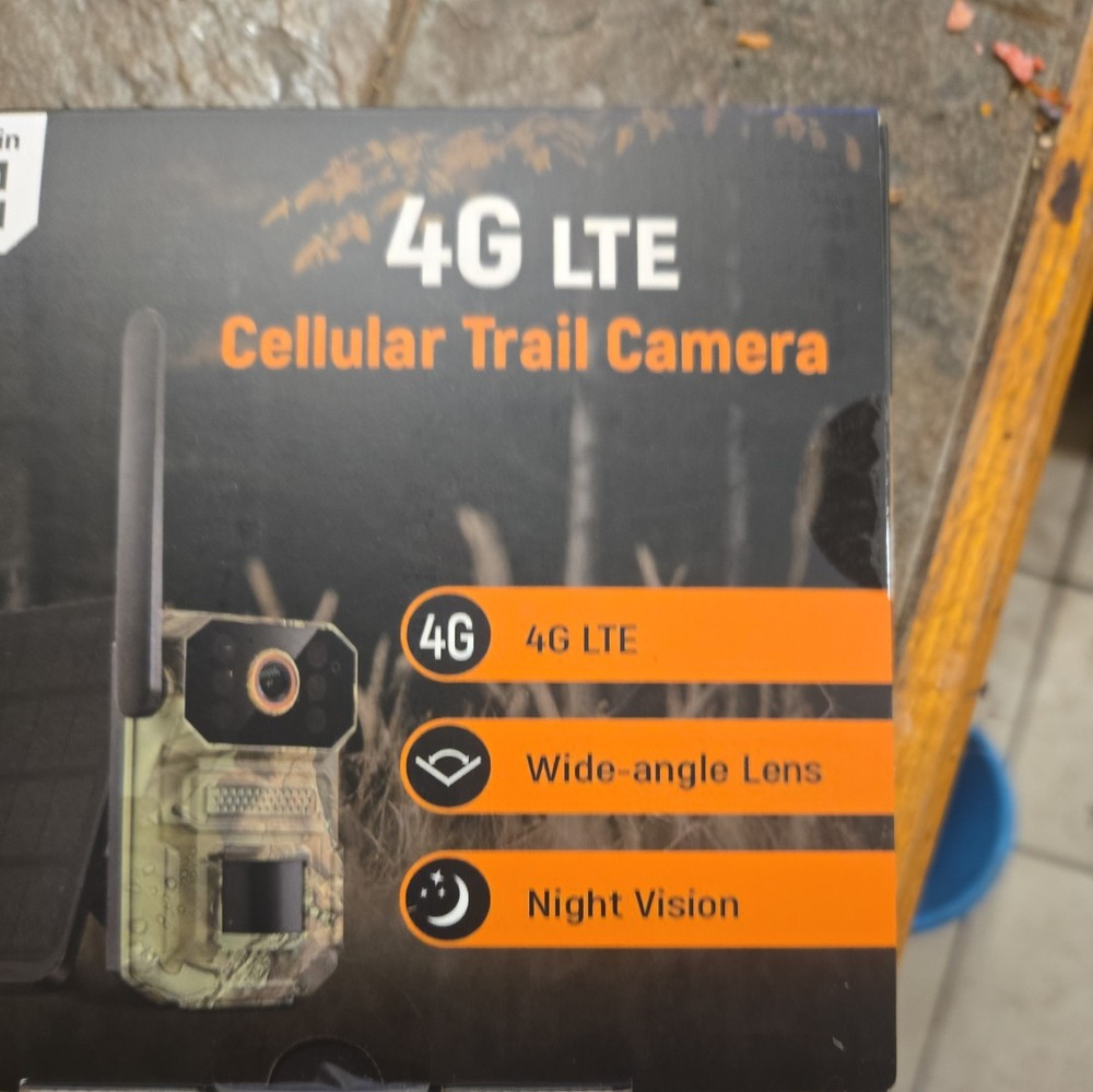 Solar Powered 4g lte cellular trail camera
