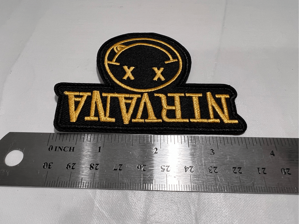 Nirvana Band Iron On Patch