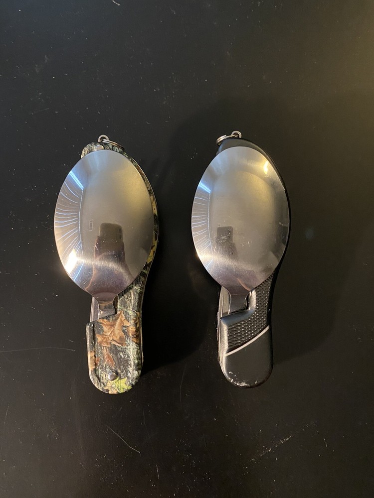(Lot of 2) Camping Utensils Folding Tableware