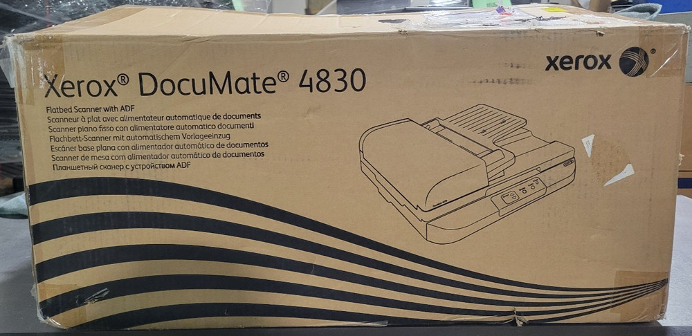 Xerox DocuMate 4830 Flatbed Scanner Simplex/Duplex-RECONDITIONED