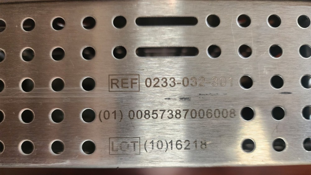 Stryker AIM Endoscopy Sterilization Tray 233-032-301