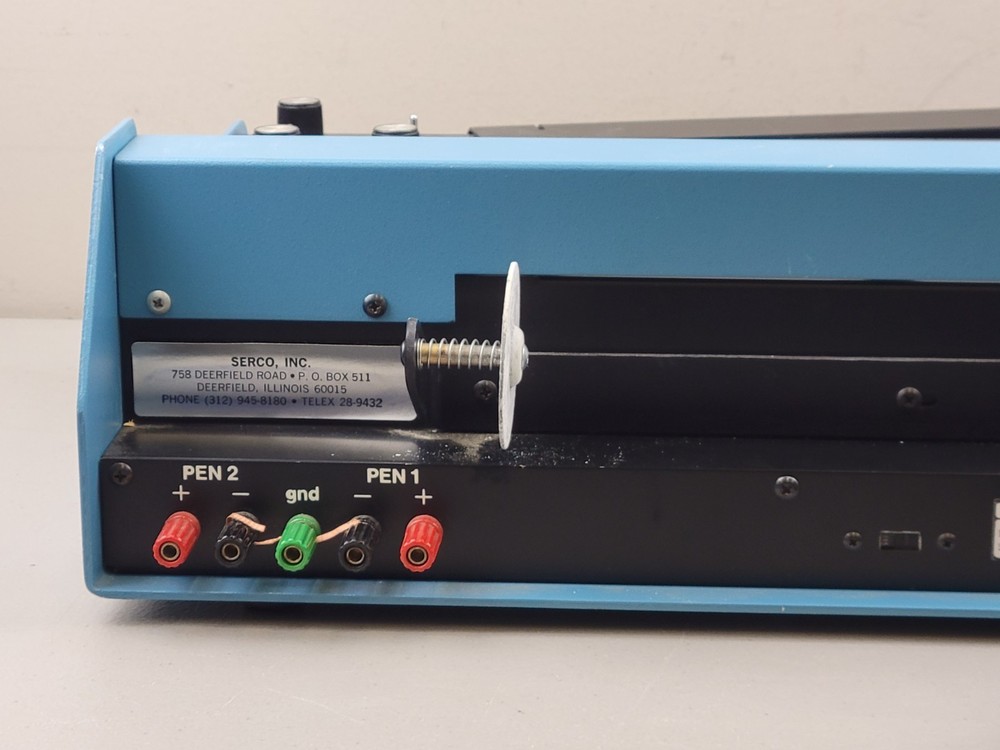 Linear Instruments 291 Strip Chart Recorder Analog Data Logger Lab Equipment