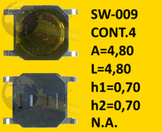 Replacement switch SW-009 for Shell Case Cover 3 Pieces