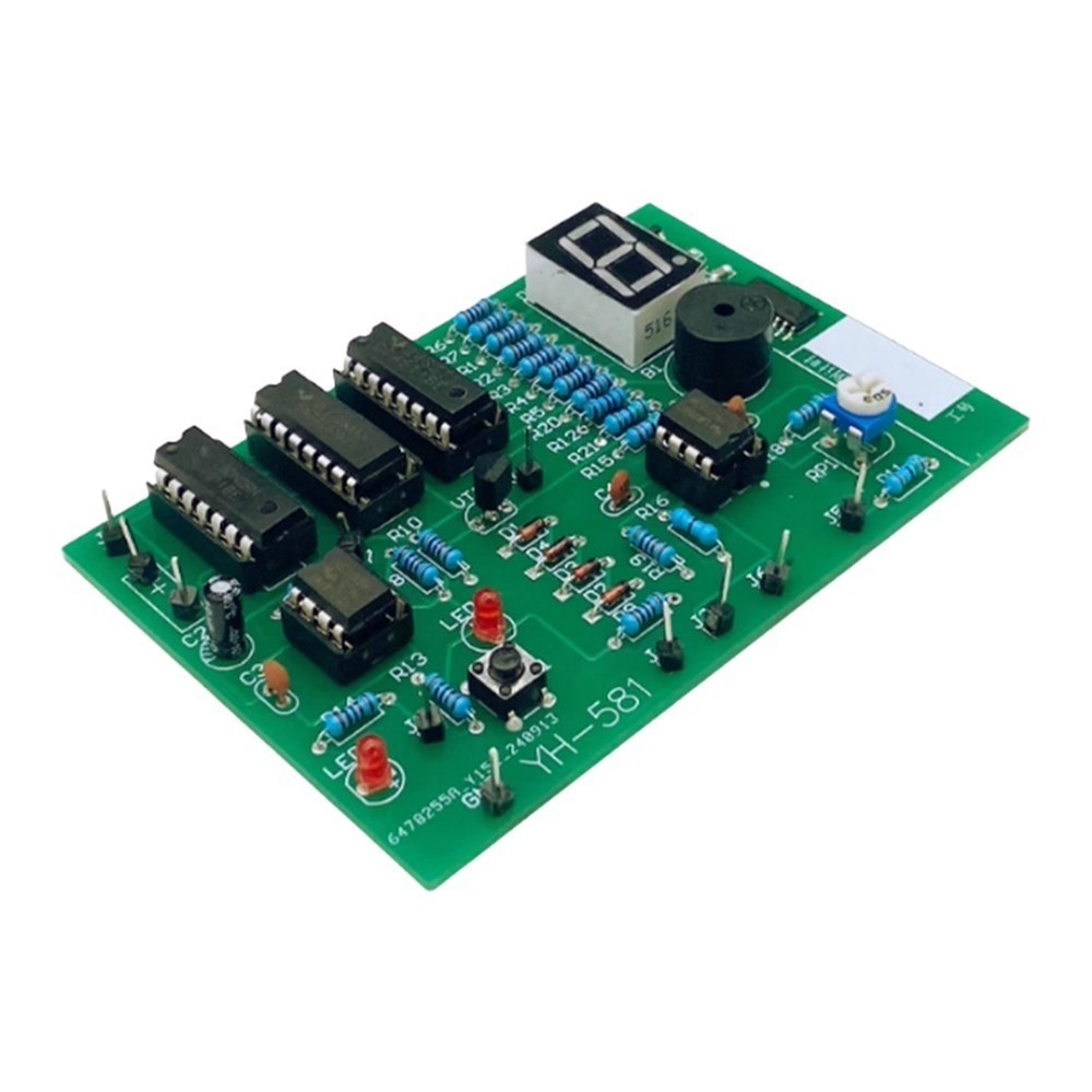 Electronic DIY Timer Kit 9 Second Countdown with Buzzer and LED Display