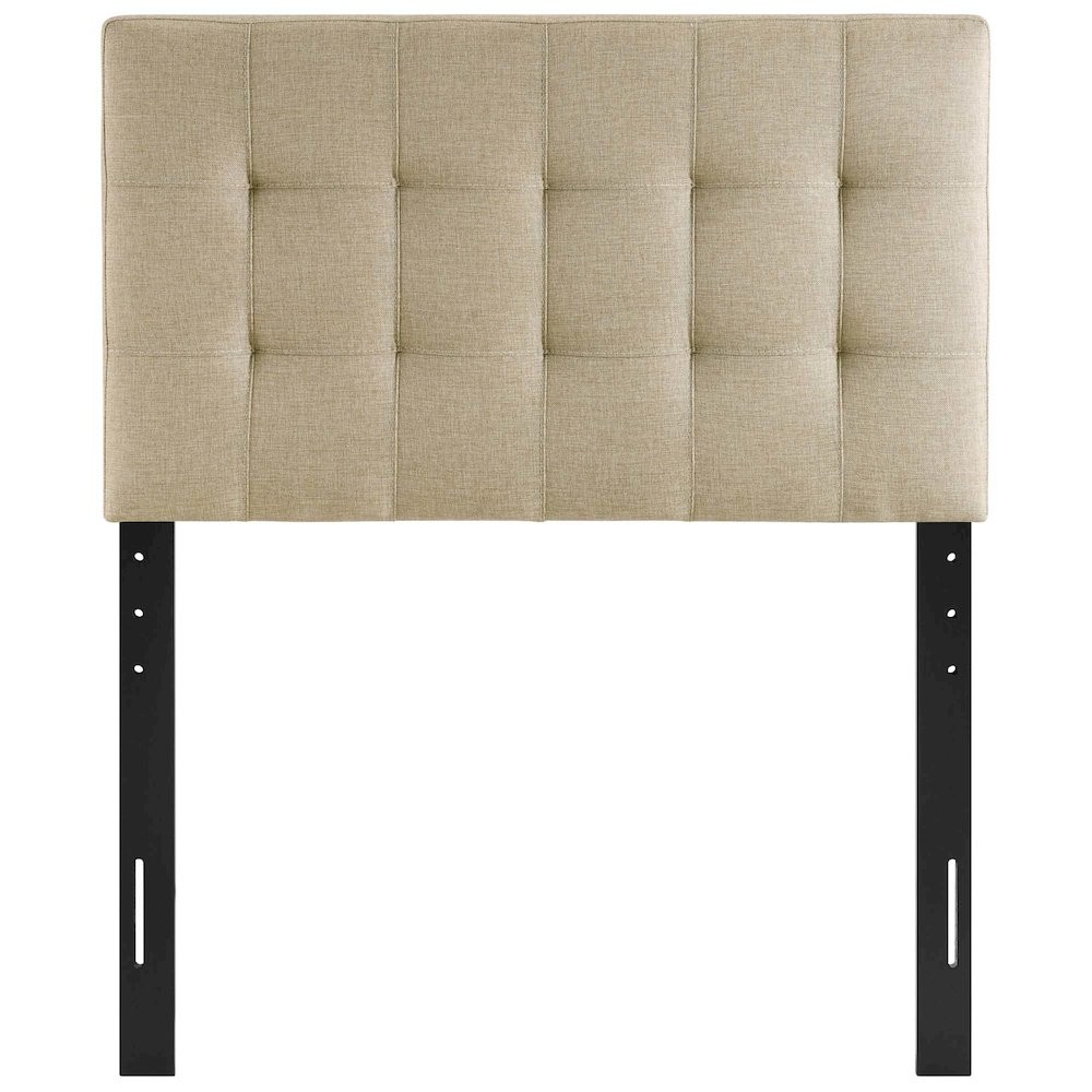 Lily Upholstered Fabric Twin Headboard