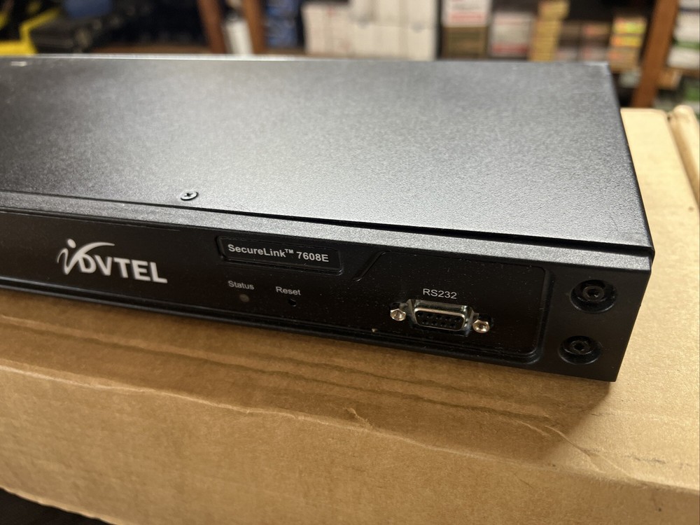 DVTEL SecureLink 7608E DVT-7608E 8-VIDEO INPUTS ENCODER