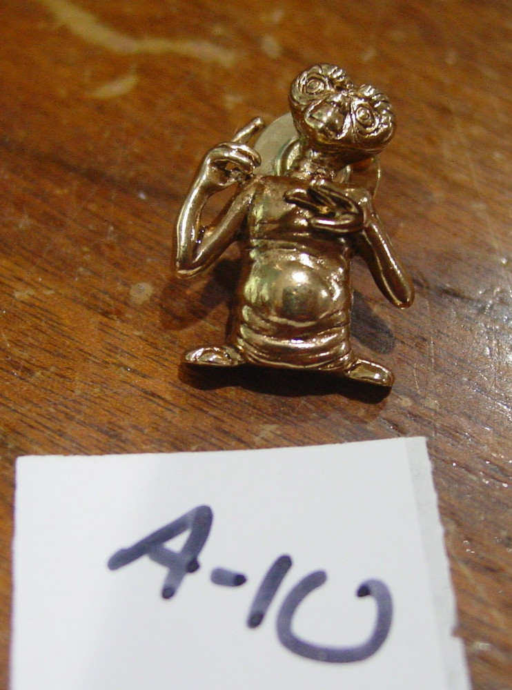 Vintage Avon E.T. Lapel Pin Tie Tack Extra Terrestrial ET