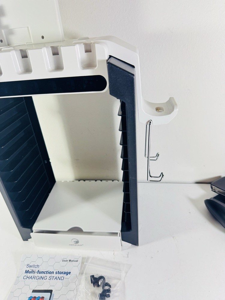 Nintendo Switch Storage Tower Stand Game Rack & Charging Controller Holder ML429