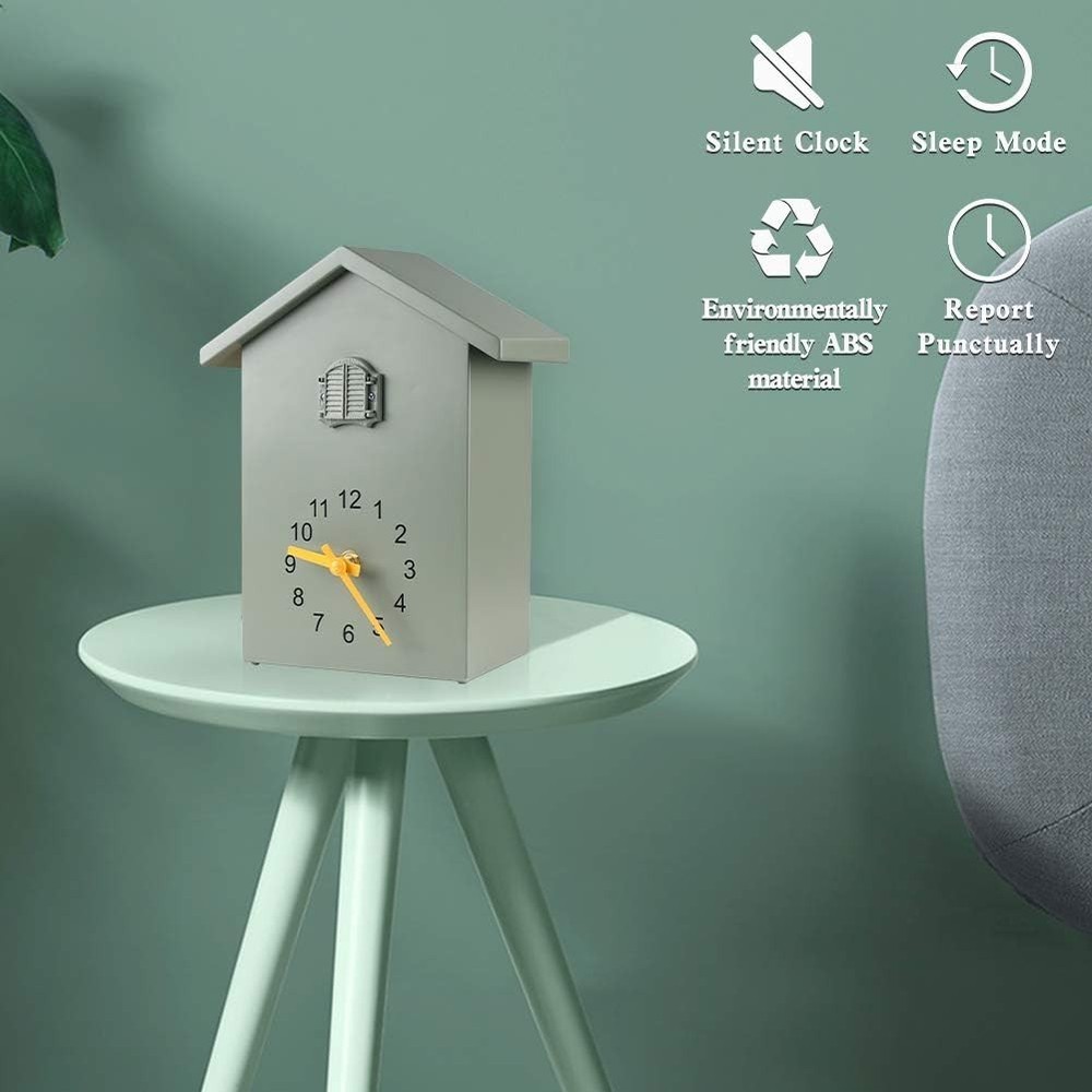 Cuckoo Clock Cuckoo Wall Clock,Cuckoo Bird Voices Call, Design Clock Pendulum...