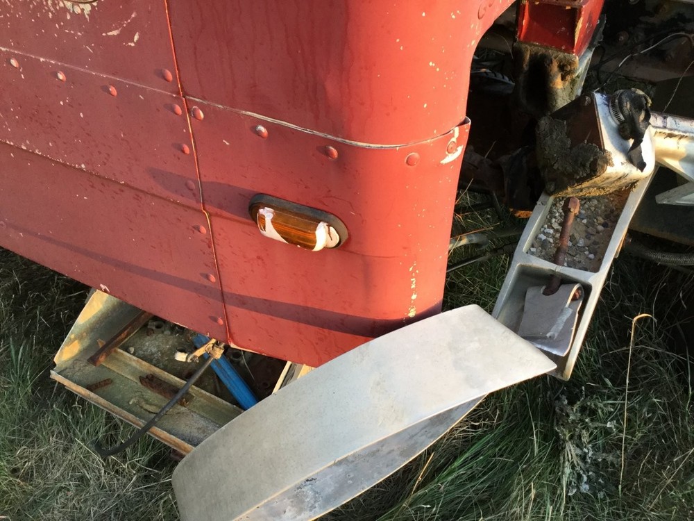 Peterbilt 352 COE ALUMINUM Left/Driver REAR CAB CORNER Panel