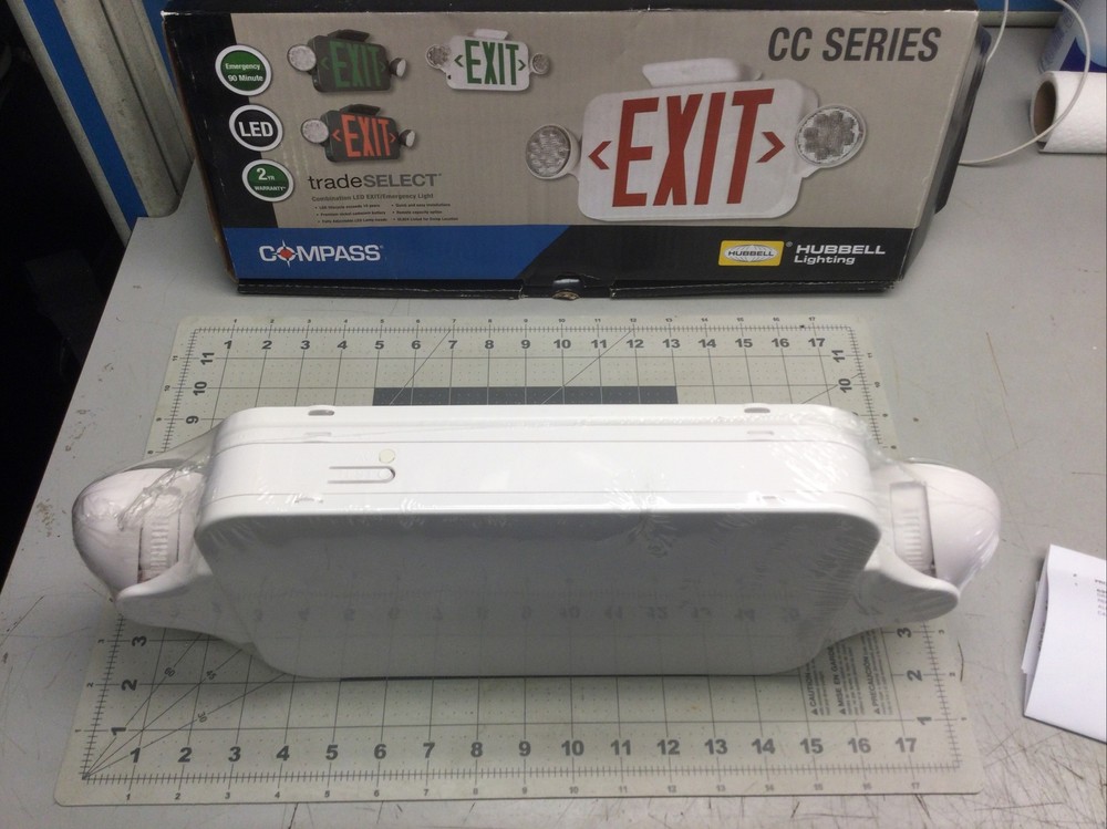 CCR Hubbell Exit/Emergency Light - (VB2)