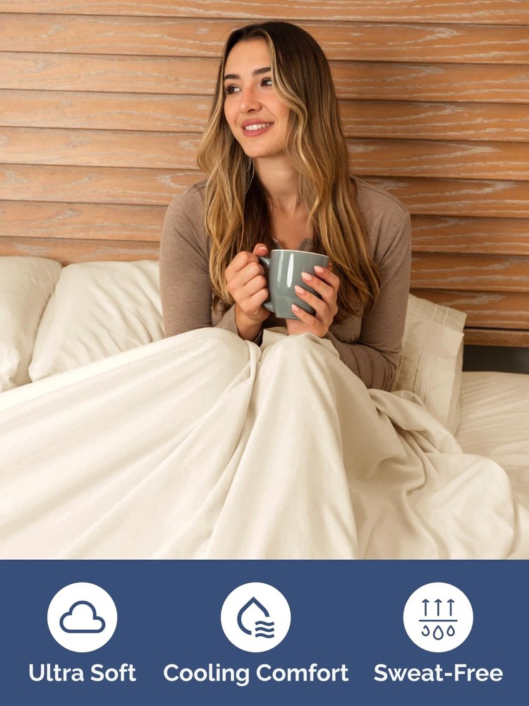 Extra Deep Split King Fitted Sheet - Hotel Luxury Single Fitted Sheet Only - ...
