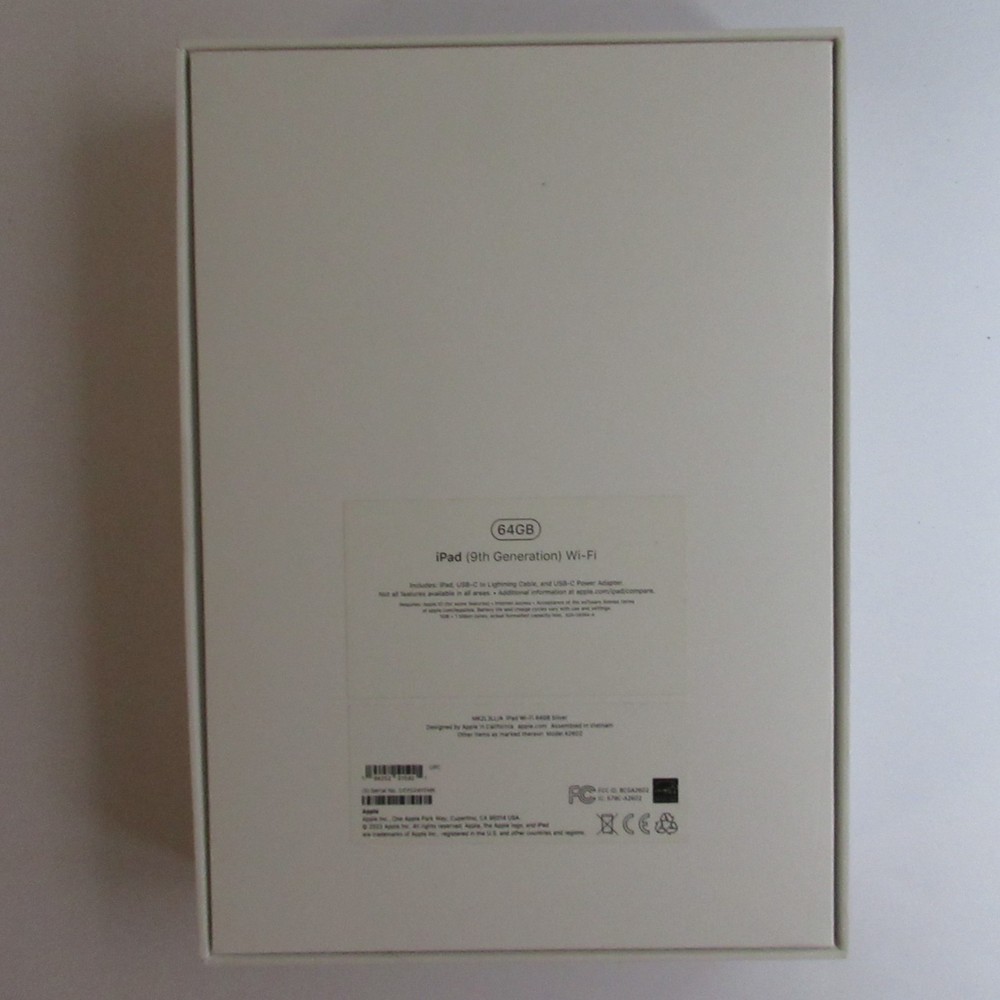 Apple iPad 9th Gen 64GB EMPTY BOX & INSERT ONLY Authentic Replacement