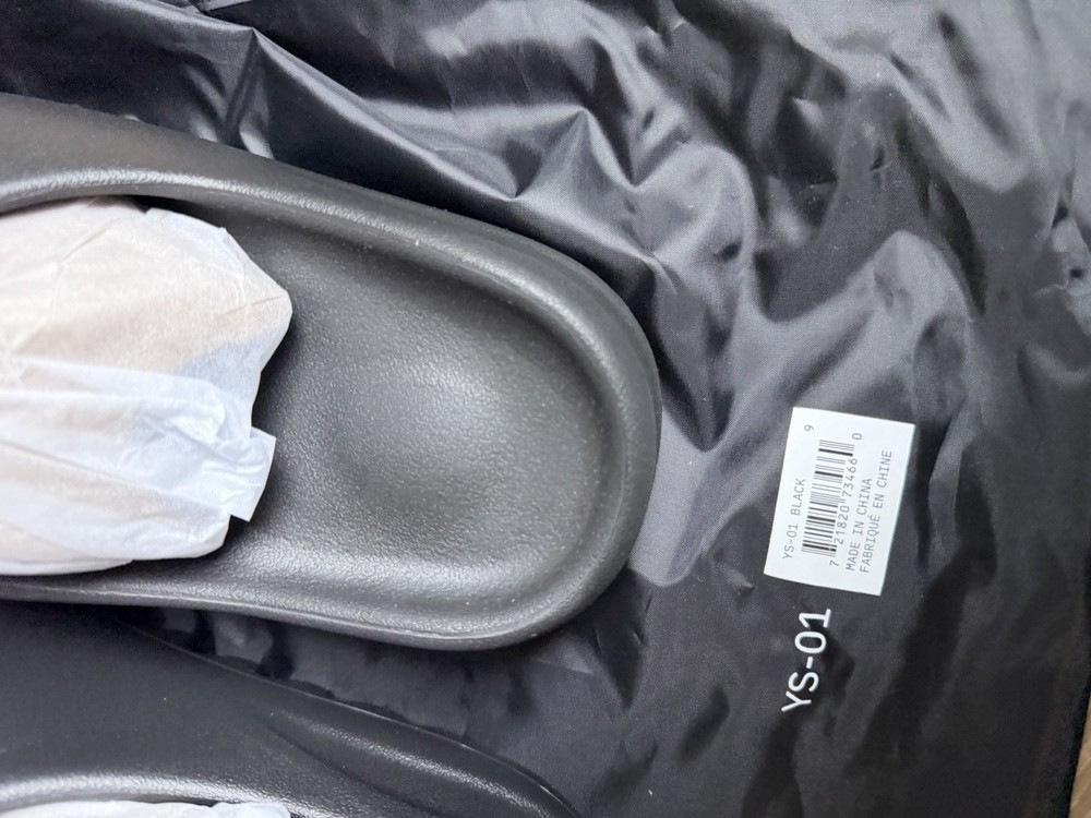 Yeezy Slides YS-01 Black US Ship Same Day Fast!