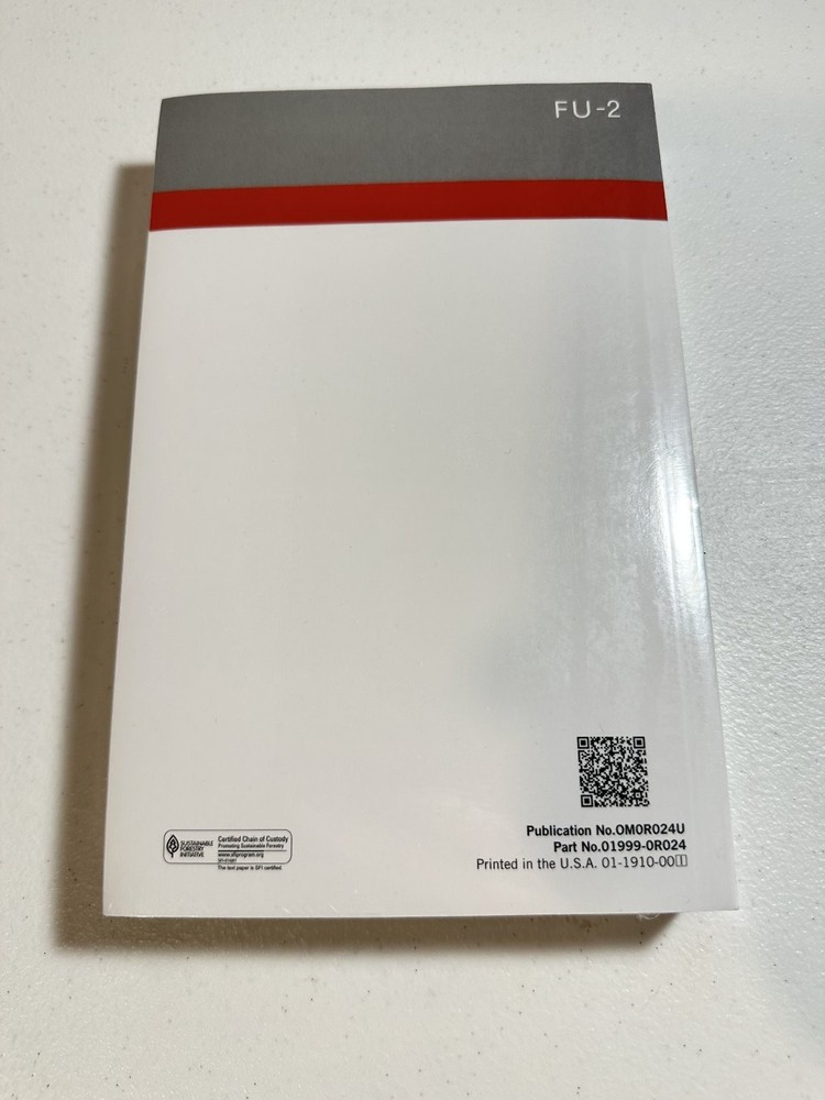 2020 Toyota RAV4 Owner's Manual Set