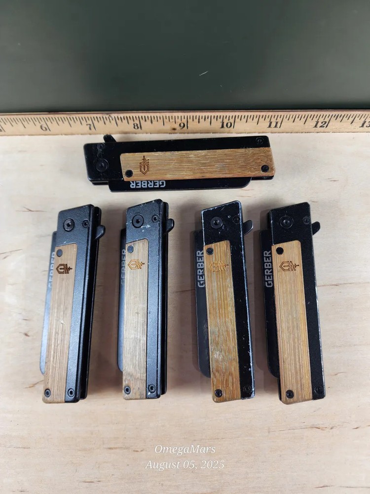 Gerber Quadrant (1)ONE at random. Nice condition/light usage (50.99MSRP)