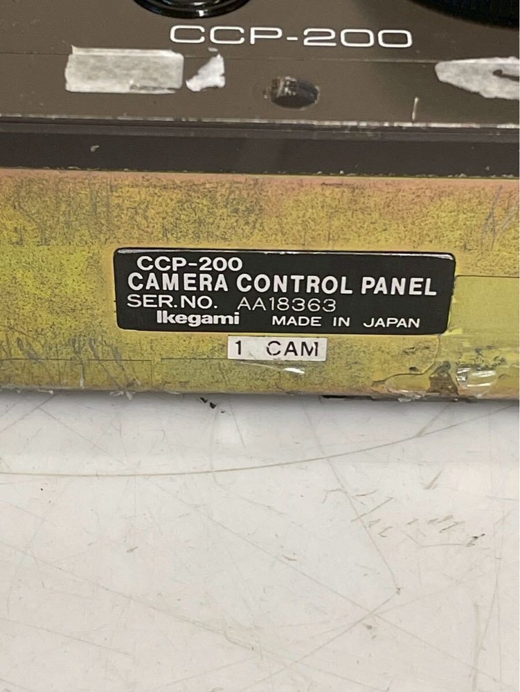 Ikegami CCP-200 Camera Control Panel Operation Unit for Broadcast Professional