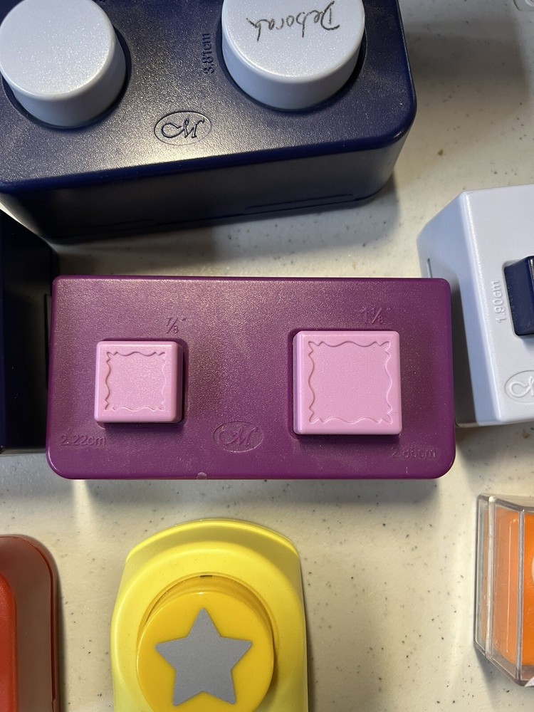 craft paper punch lot