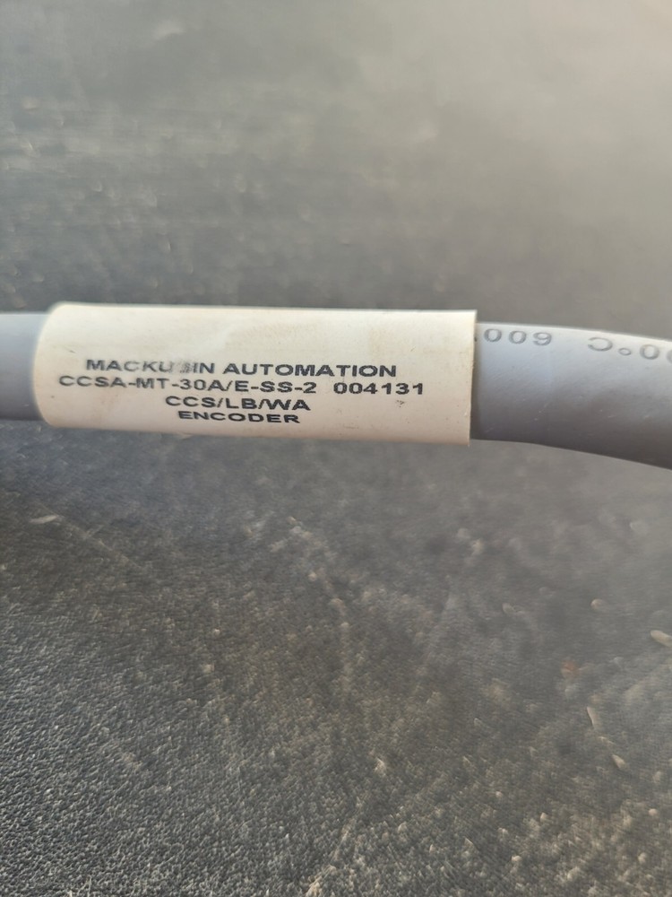 Interface Cable Streamfeeder Mackubin Automation CCSA-MT-30A/E-SS-2 004131
