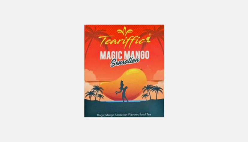 Teariffic Magic Mango Sensation Men Herb Energy Coffee Tea - 12 Sachets