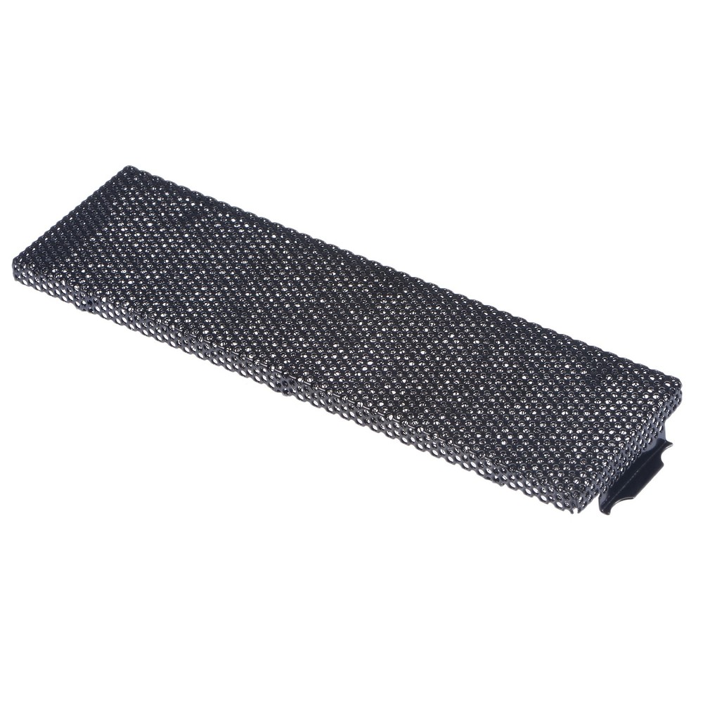 2 x Computer Dust Screen with Sponge for PC Case Airflow and Dustproof Black