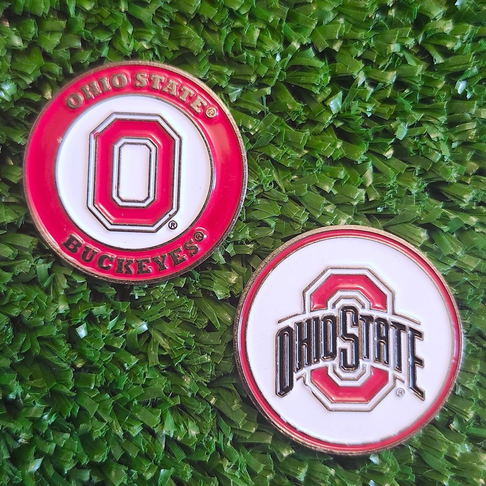 Ohio State Buckeyes Golf Ball Marker New
