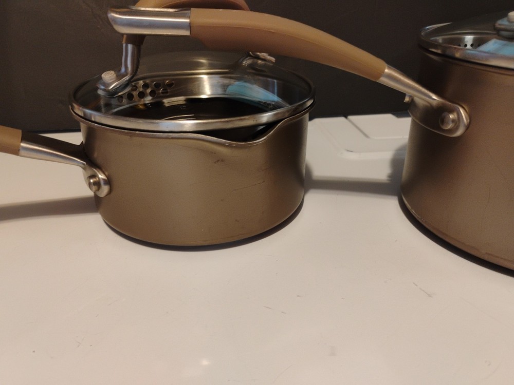 Circulon Premier Professional Hard-Anodized 4 Piece Pot Set $55