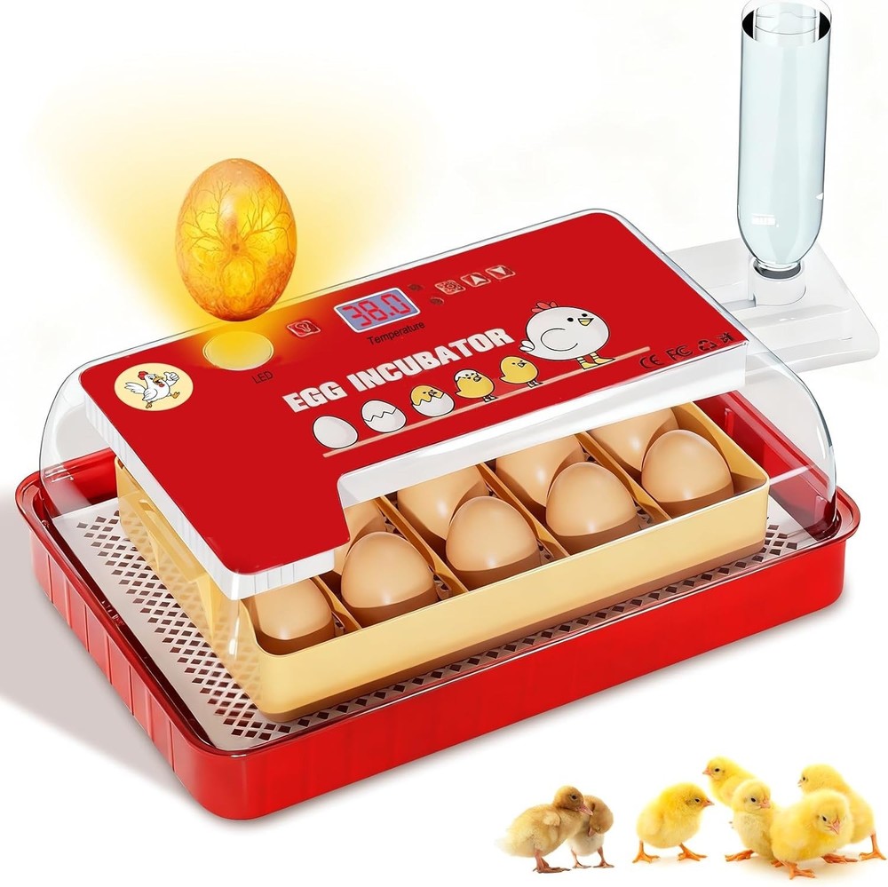 35 Eggs Incubator Automatic Pet Bird Chicken Hatcher Incubators for Hatching Egg