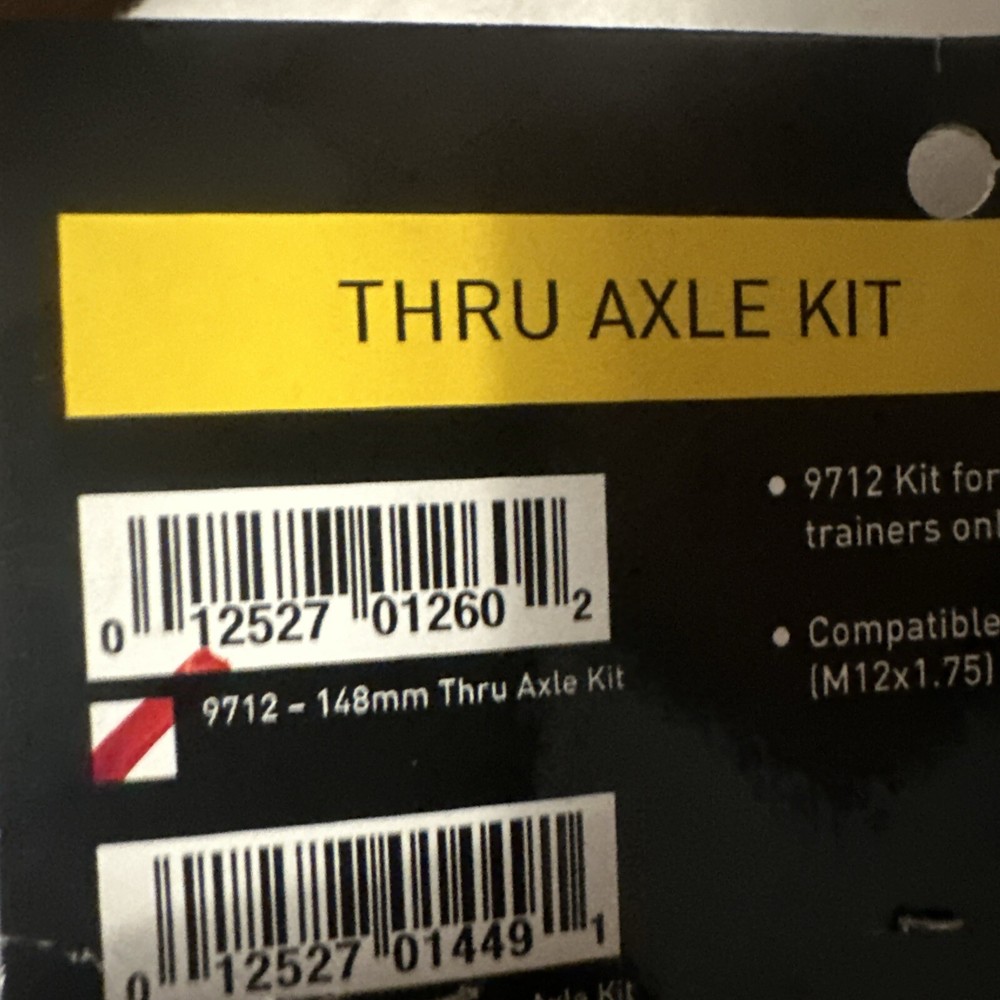 Cycleope Thru Axle kit 9712-148mm