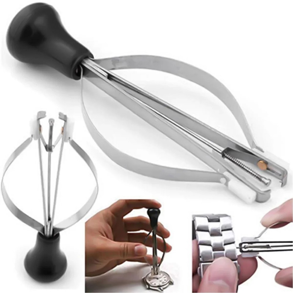 Watch Repair Tool Watch Hand Plunger Presser Puller Set Fitting Kit Watchmaker
