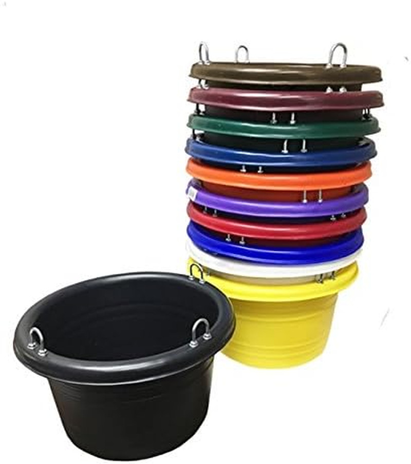 011 Feed Tub, Red, One Size