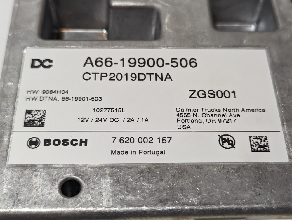 Freightliner Electronic Control Unit CPC A66-19900-506 NEW