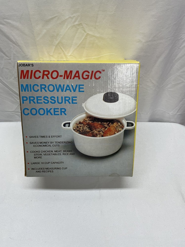Jobars micro- magic microwave pressure cooker