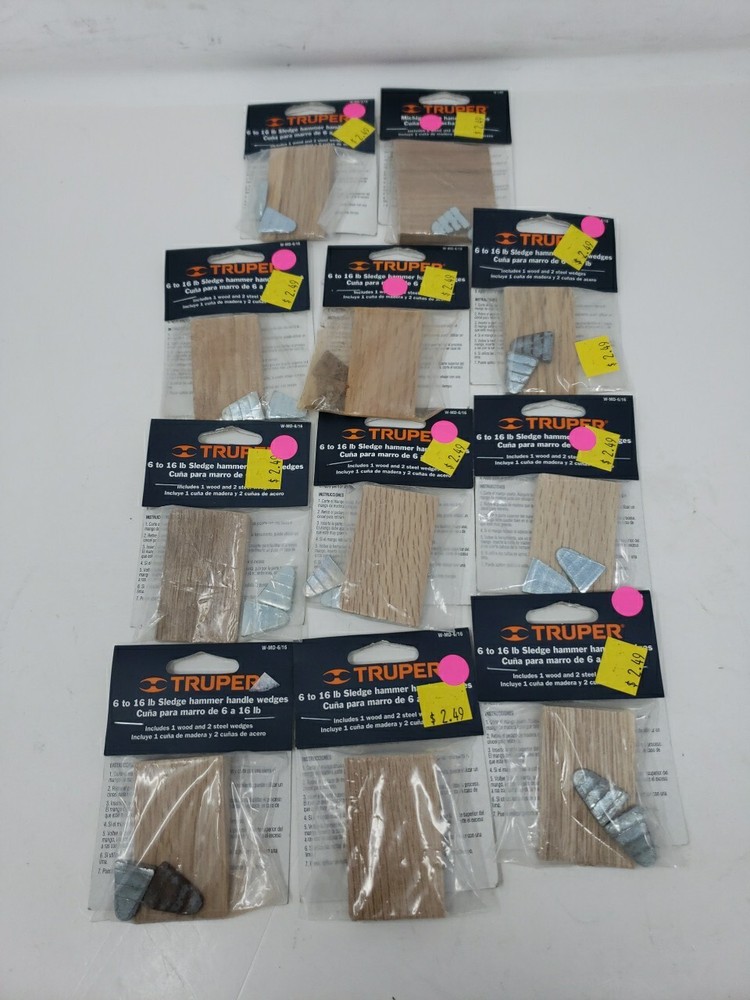 Truper 33947 Sledge Hammer Handle Wedges