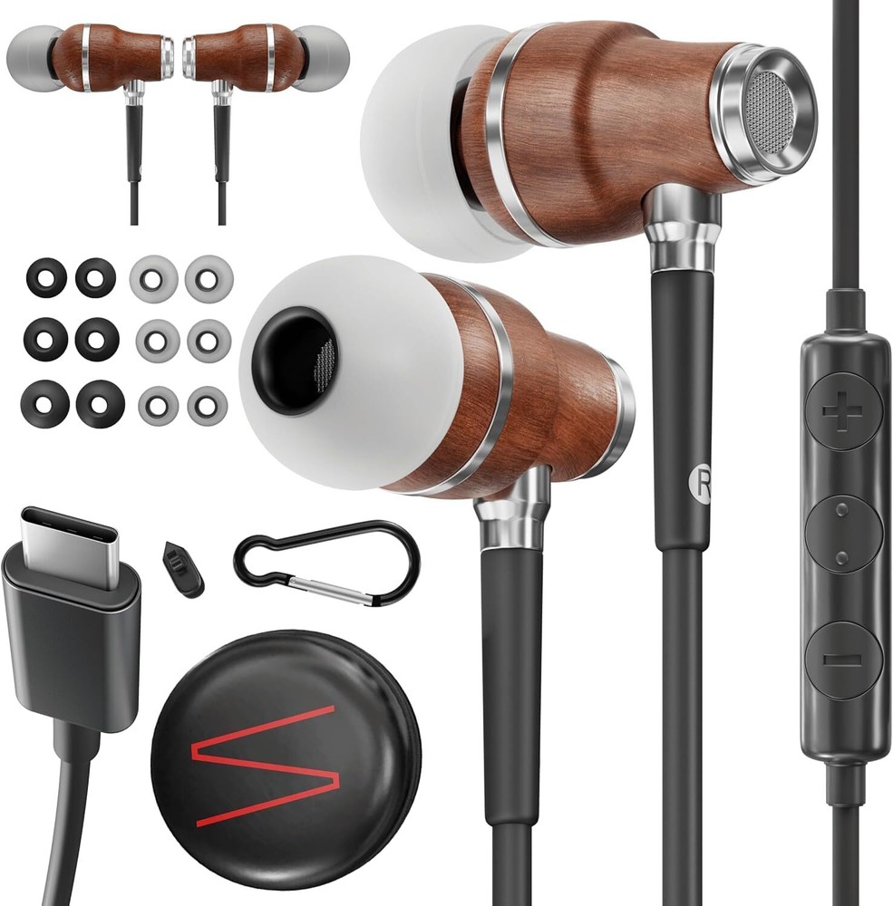 Symphonized USB-C Earphones iPhone 15, 16, Android Phones, MacBook [Open Box]