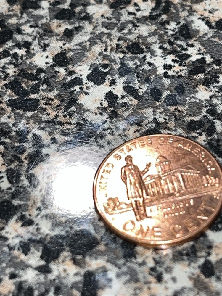 2009 Red Brown Lincoln Penny No Mint Mark