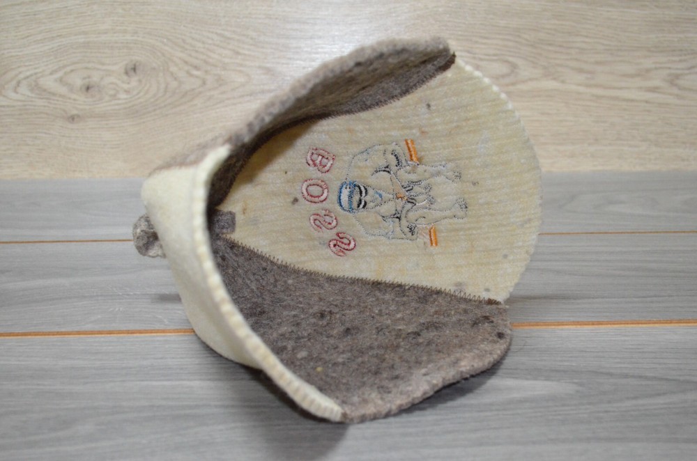 Sauna Hat Felt Spa Hat Wool Accessories Felt bath accessories Sauna Hat
